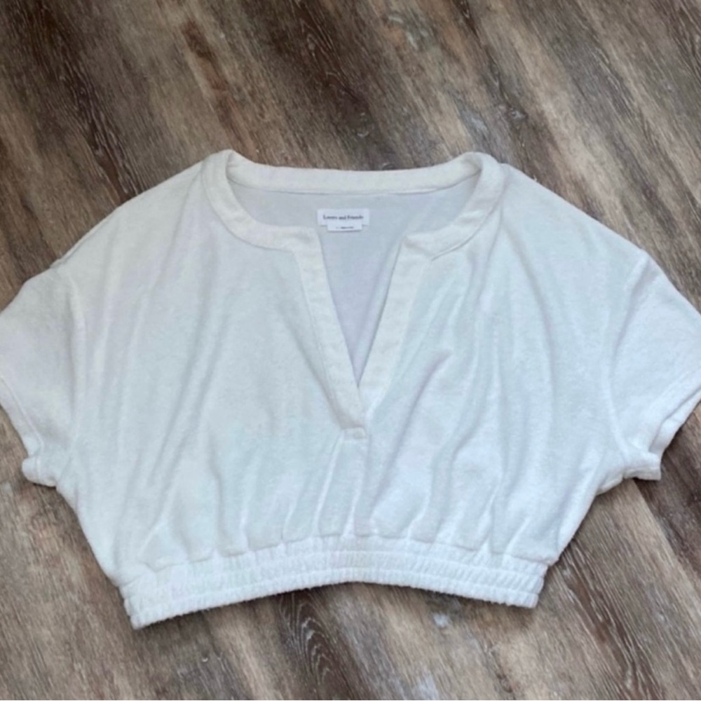 White Crop Top